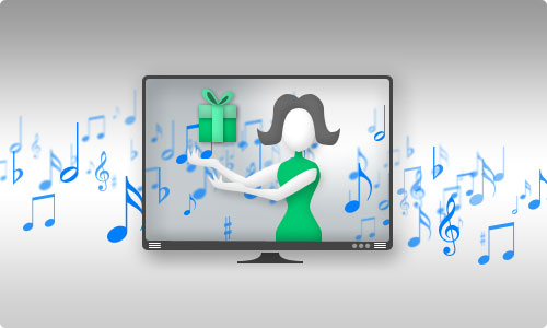 Composed music for advertising